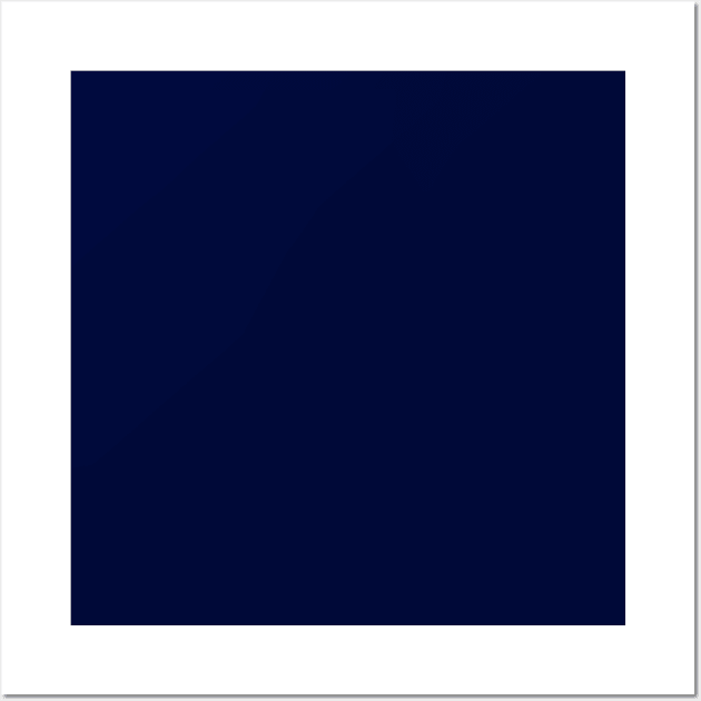 Deep Blue Depths Current Fashion Color Trends Wall Art by podartist